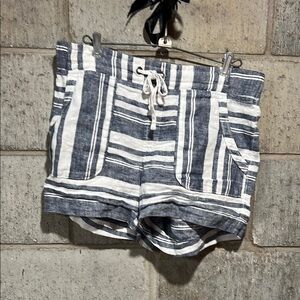 Athelta Linen Striped Women's Shorts